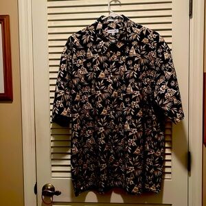 🌴Pierre Cardin Men’s Tropical short sleeve XXL shirt. 100% comfortable cotton.
